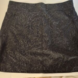 Orvis Black Mini A-line Skirt Cocktail
